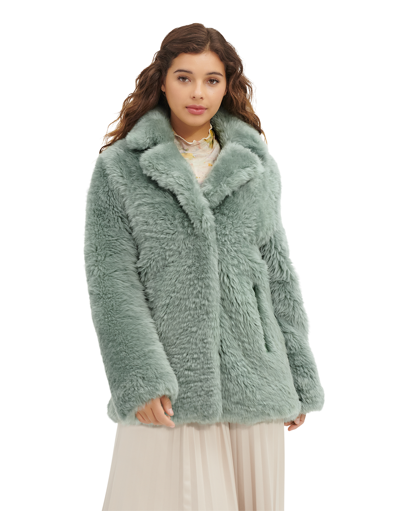 UGG® Lianna Short Shearling Coat for Women | UGG®