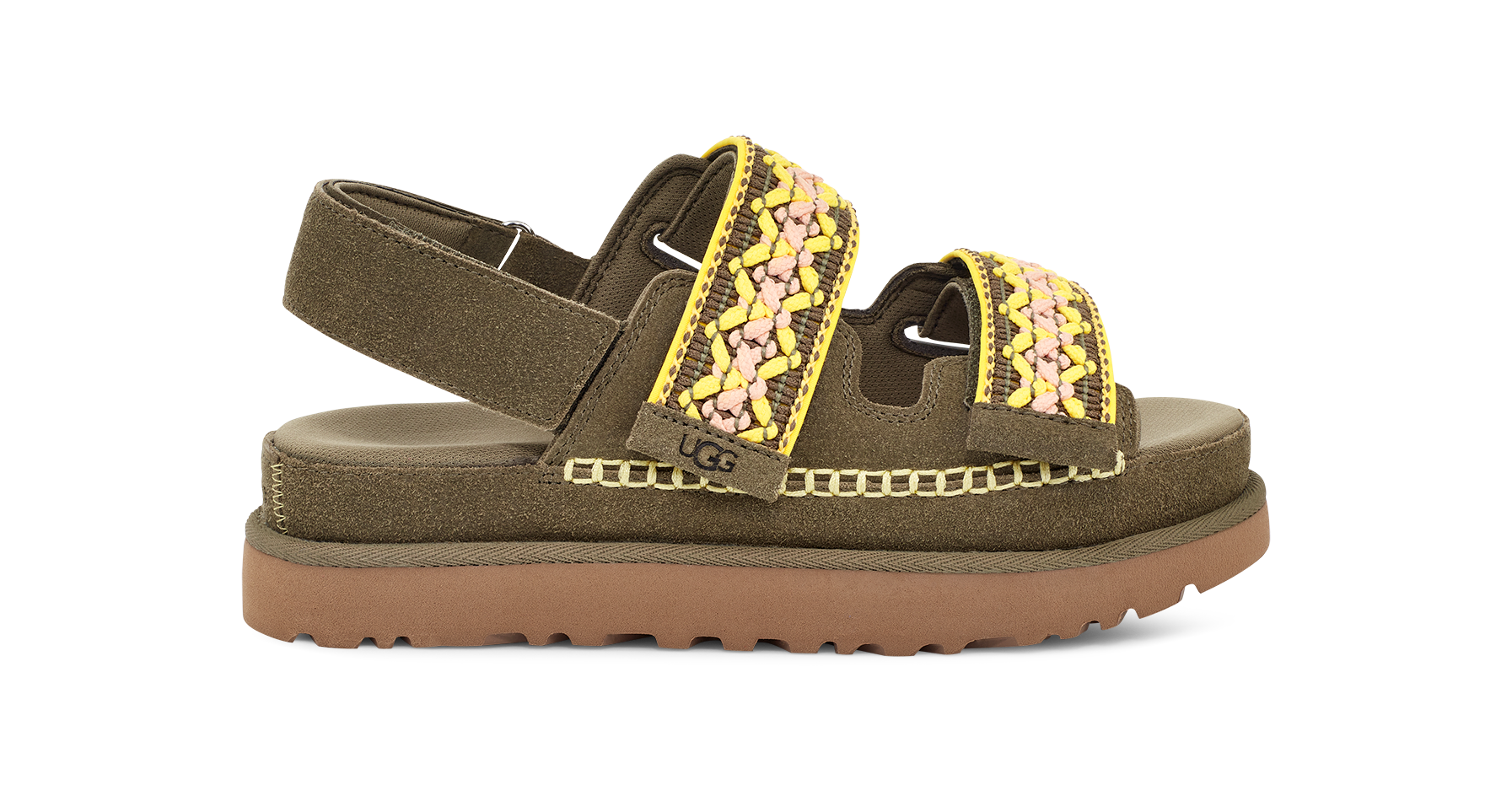 UGG ゴールデンスター　ヘリテイジ　ブレイド Goldenstar Heritage Braid Platform Sandal | UGG®