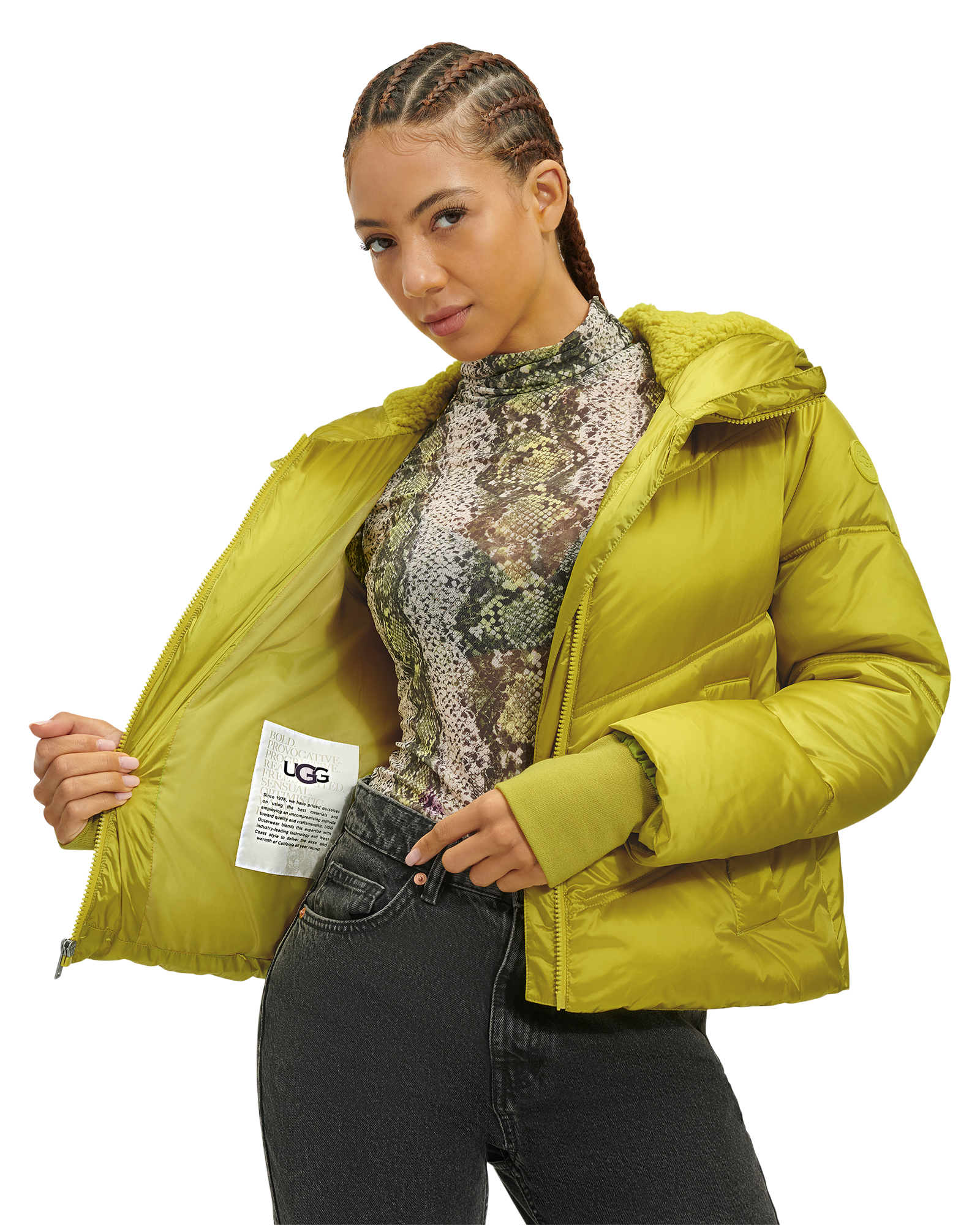 Ronney Cropped Puffer Jacket