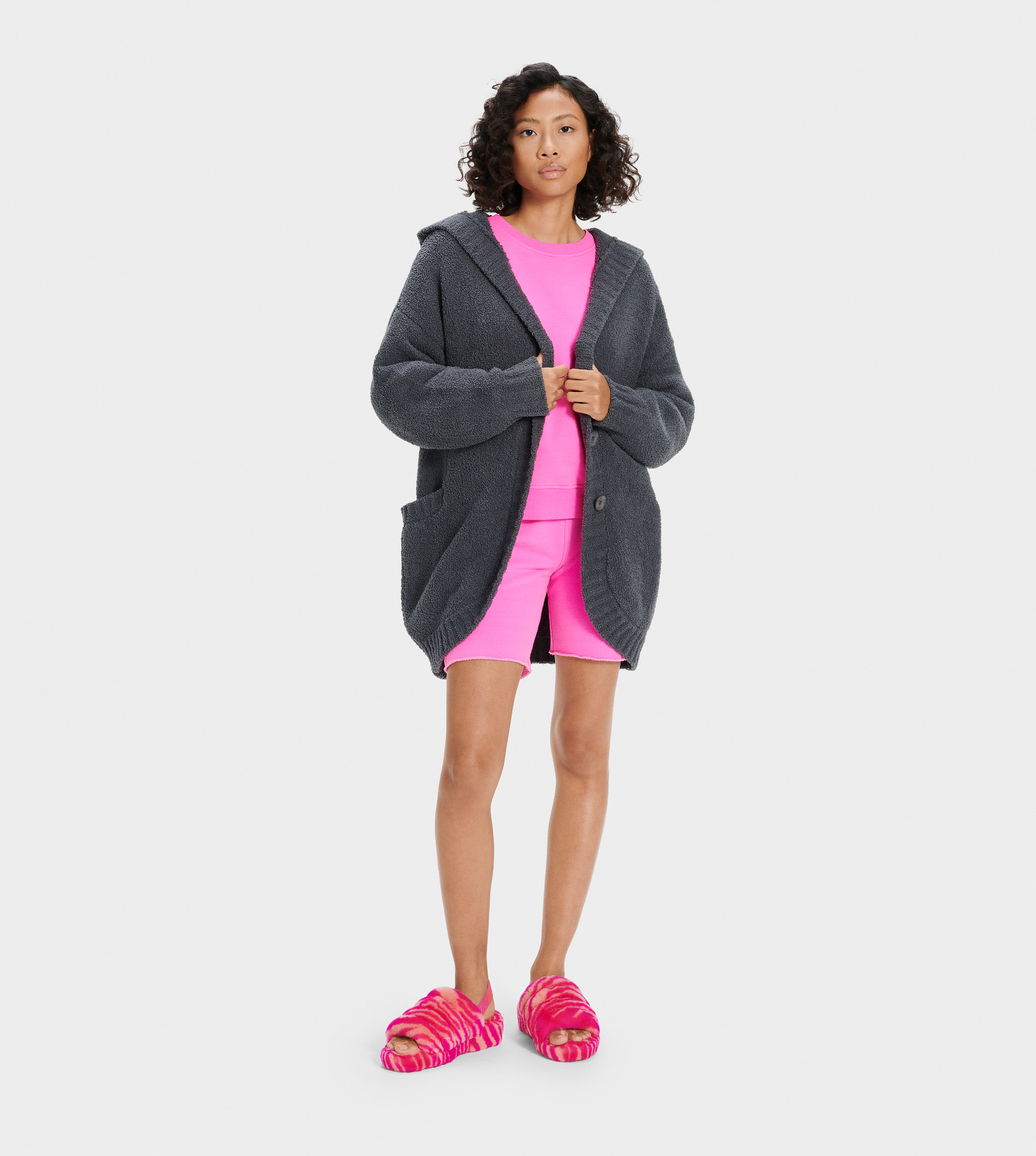 Ugg hooded top cardigan