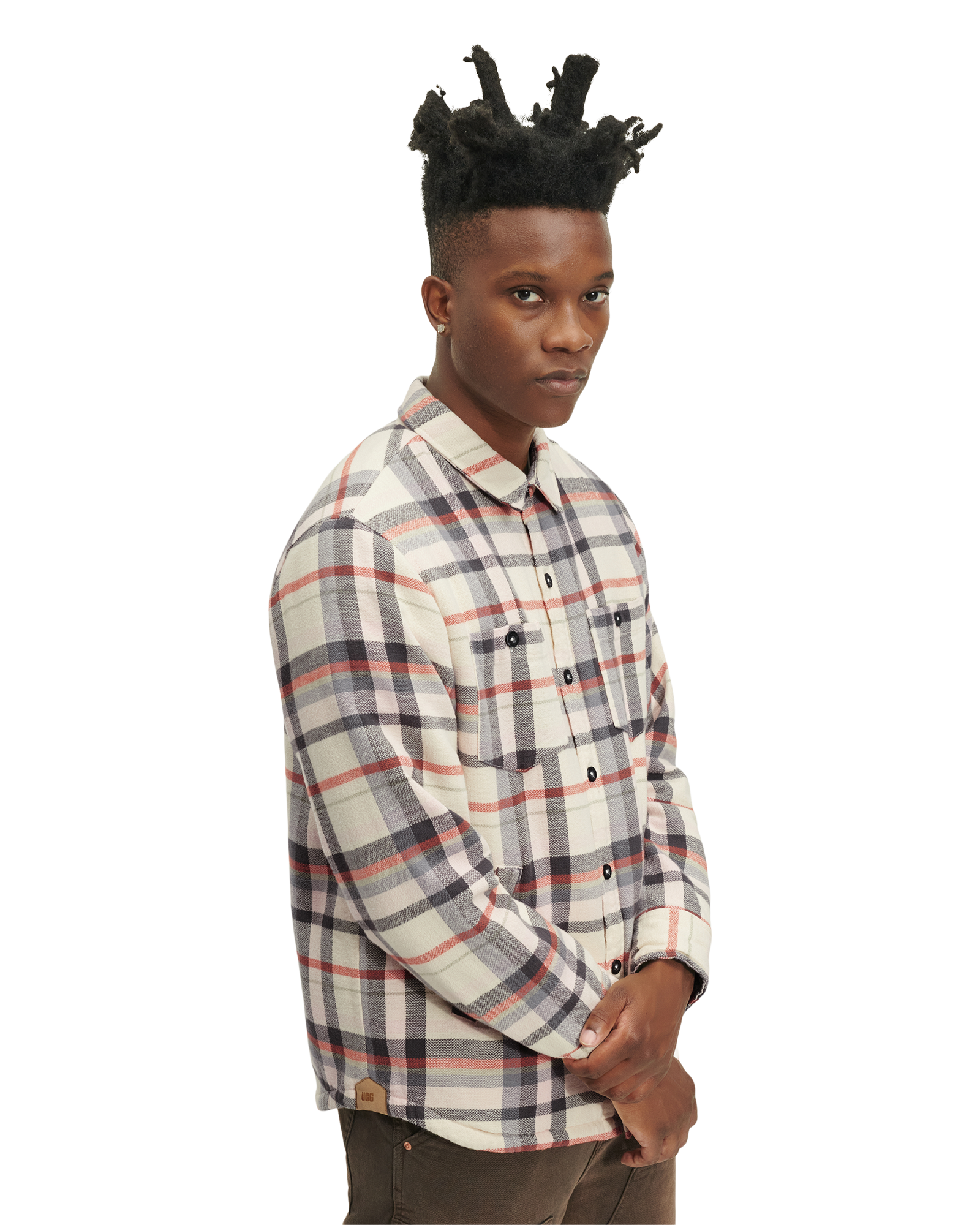 Braxton Plaid Shirt Jacket UGG