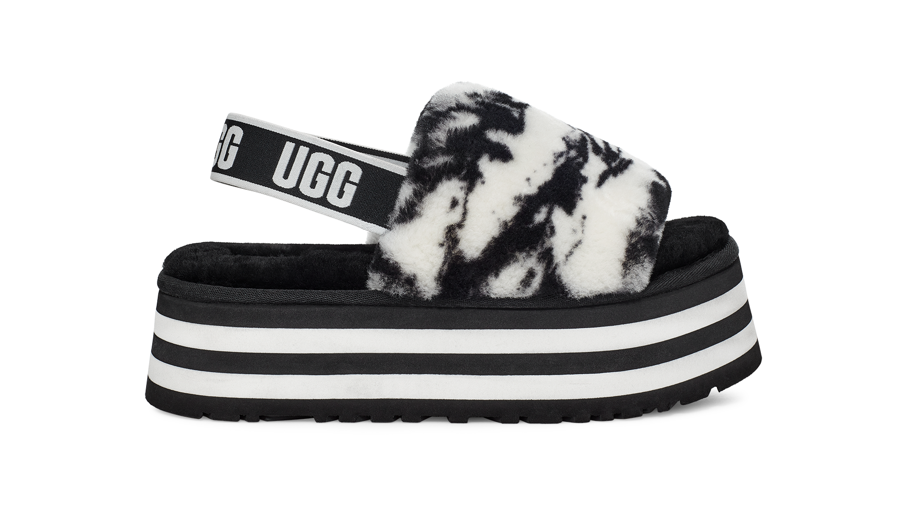 Disco ugg slides black Clearance