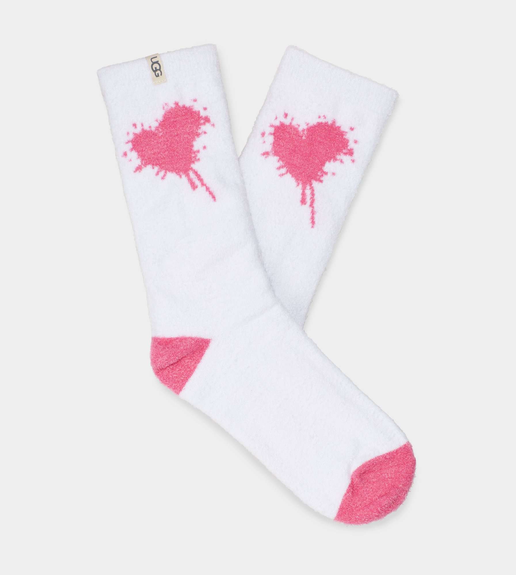 楽ギフ_包装】 取寄 アグ レディース - グラフィック クルー ソック UGG Women's 1105868 Leslie Graphic  Crew Sock Cream Painted Leopard schmidgruber.at