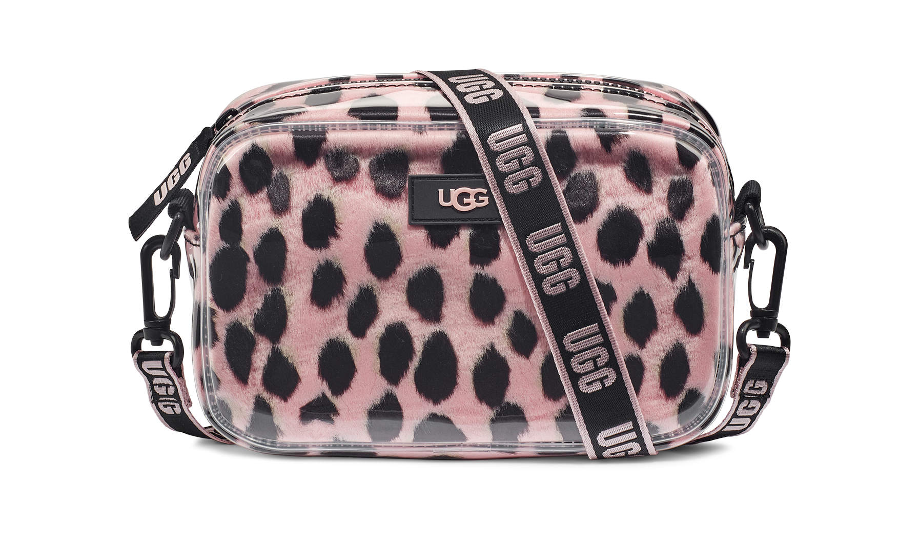 janey clear ugg purse