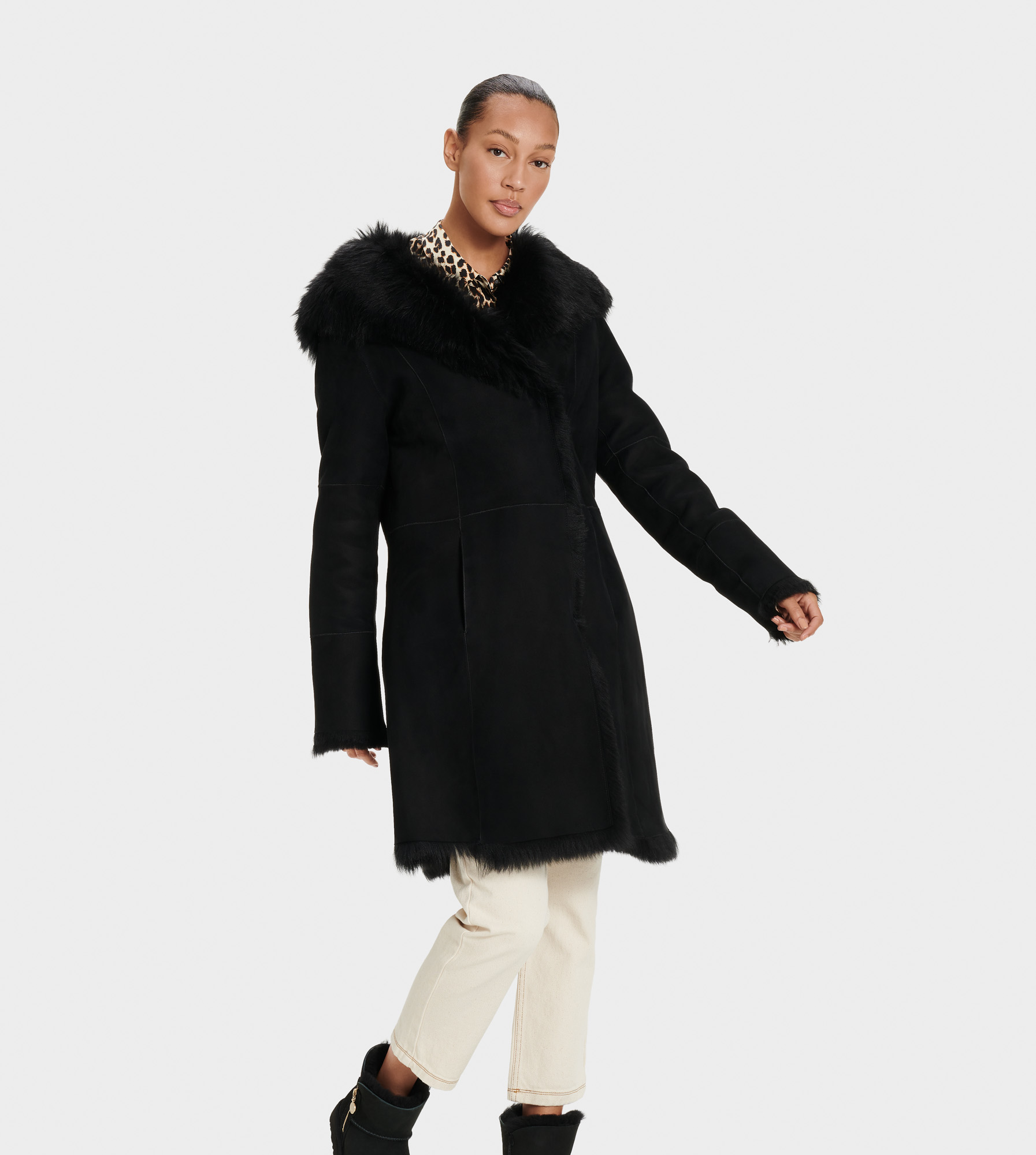 Women's Toscana Shearling Coat | UGG® Official | UGG.com