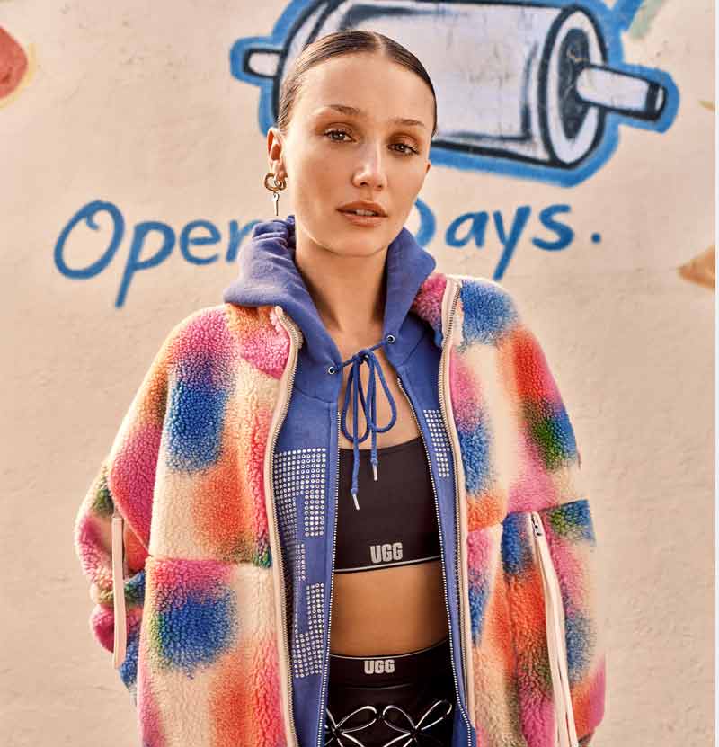 Women's Marlene UGGfluff Jacket Blur Lifestyle | UGG®