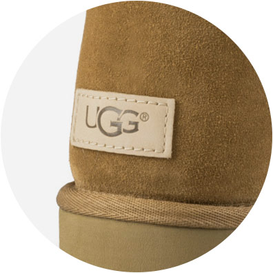 a close up look behind a classic two boot