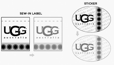 ugg authenticity tag