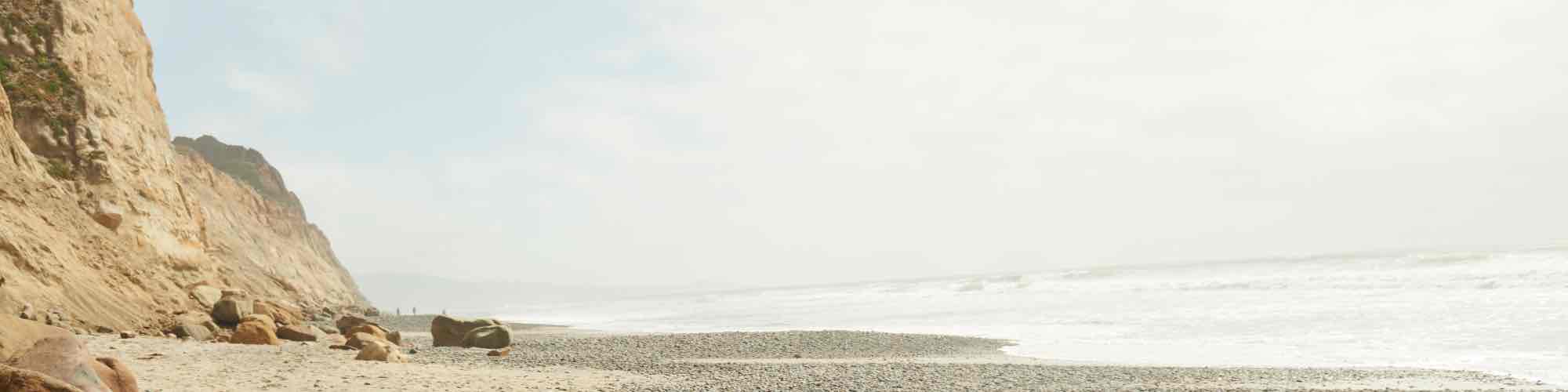 beach scene.