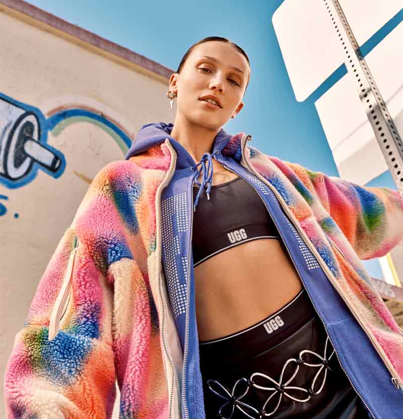 Women's Marlene UGGfluff Jacket Blur Lifestyle | UGG®