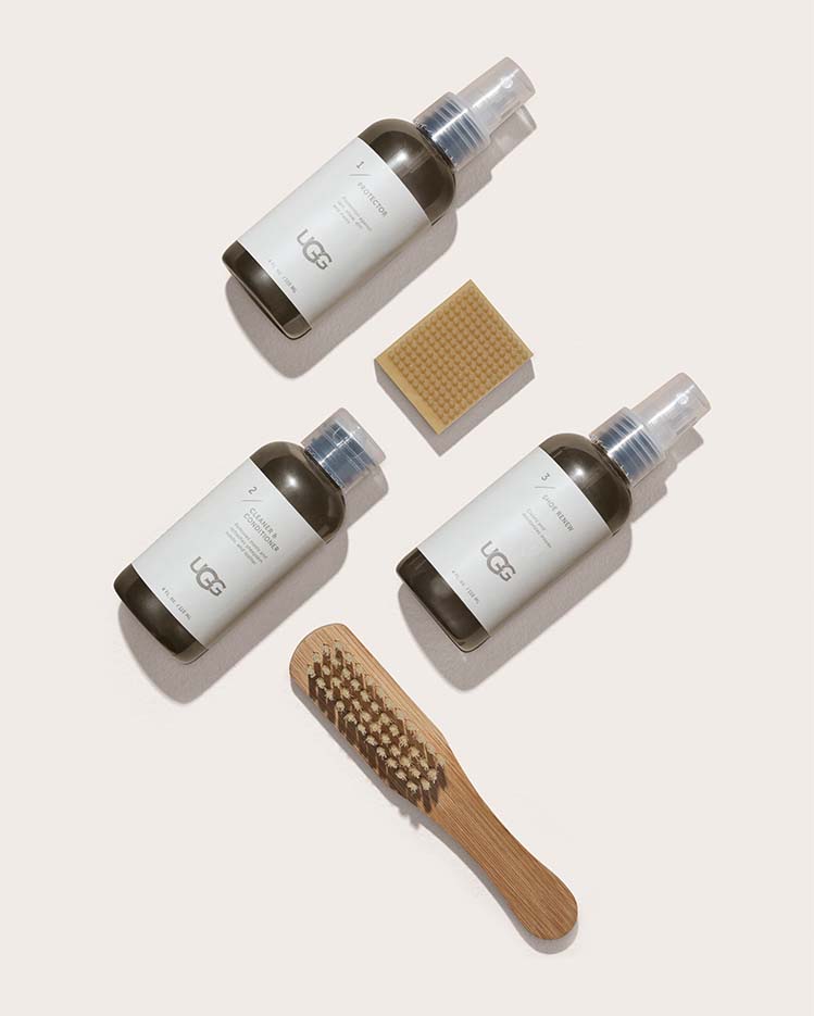 how to use ugg cleaning kit