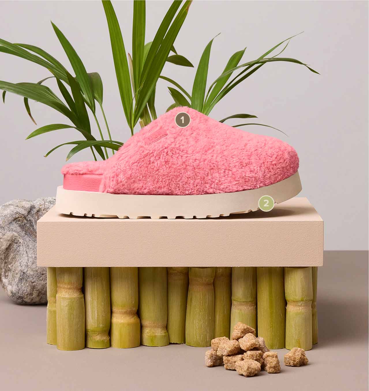 Women's Fuzz Sugar Slide