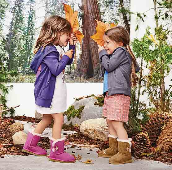 boy hugs shoes