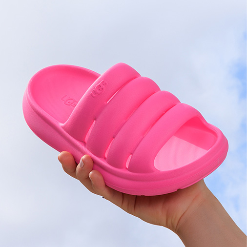 ugg slides pink