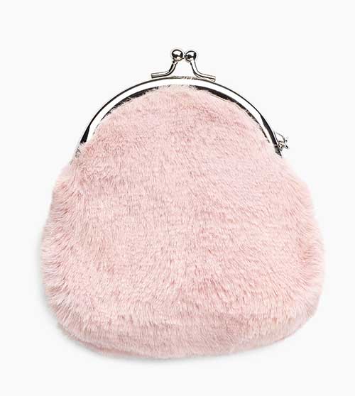 coin pouch pink