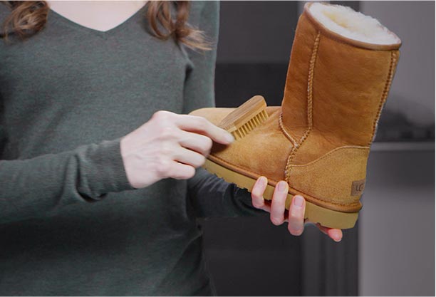 how to clean ugg slippers