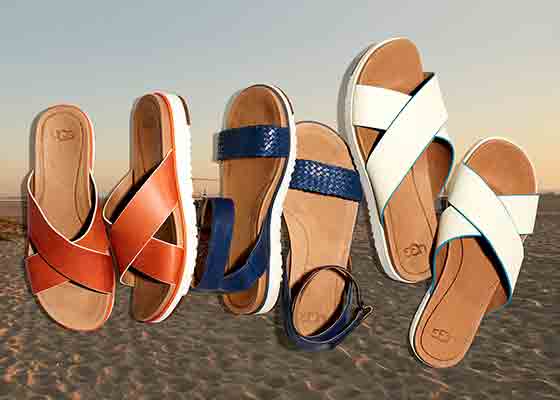 ugg mina leopard sandal