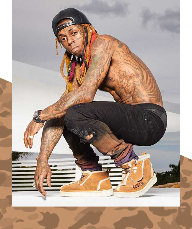 ugg bape lil wayne