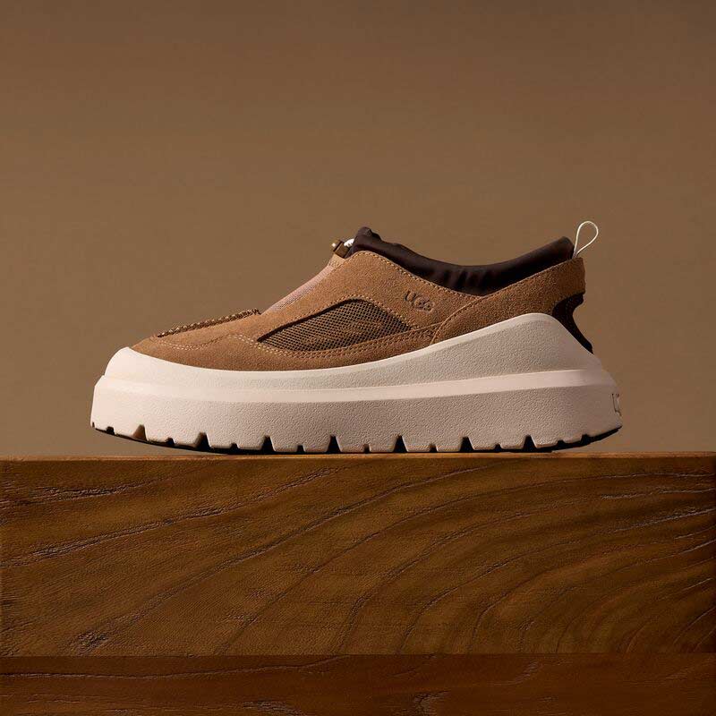 A detail shot of the UGG Utility Axoid shoe.