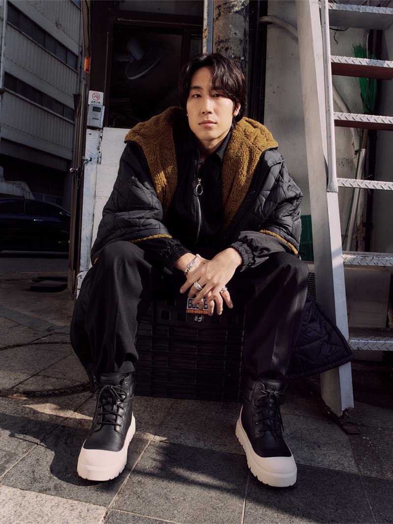 Antoine fur cuff sneaker online