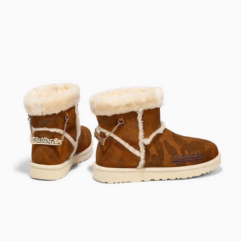 UGG x BAPE Collaboration featuring Lil 