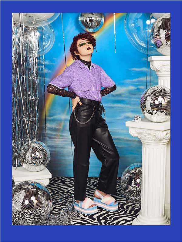 ugg pride disco slippers