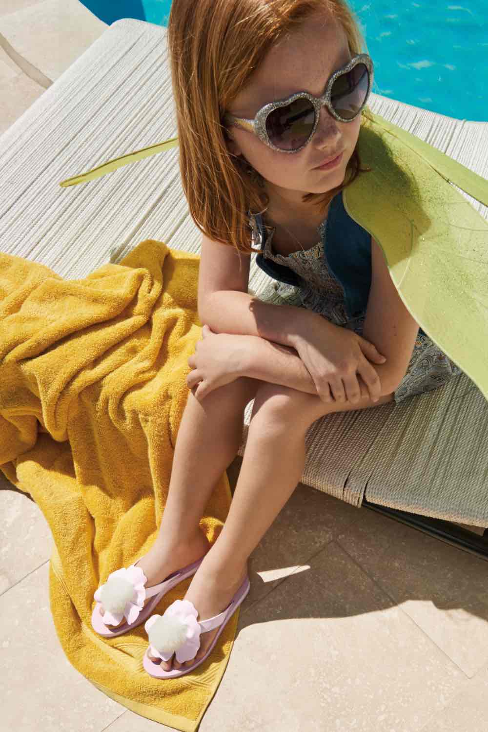 Kid's Poppy Flip Flop.